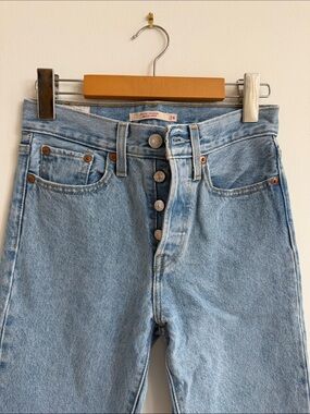 Levi's Light Blue Straight Leg Jeans